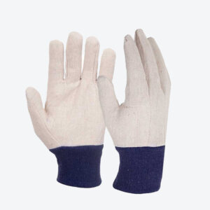 Drill Gloves Straight Thumb Style With Blue K/W